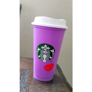 SOLD OUT Starbucks Lips color changing hot cup